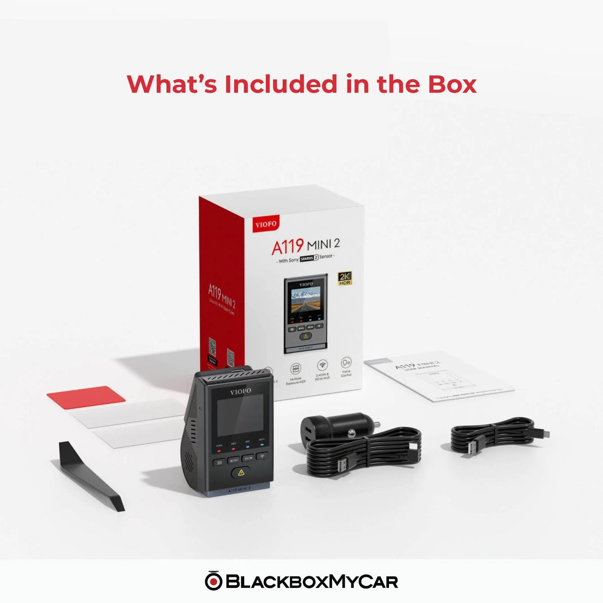 VIOFO A119 Mini 2 2K QHD dash cam - view 7