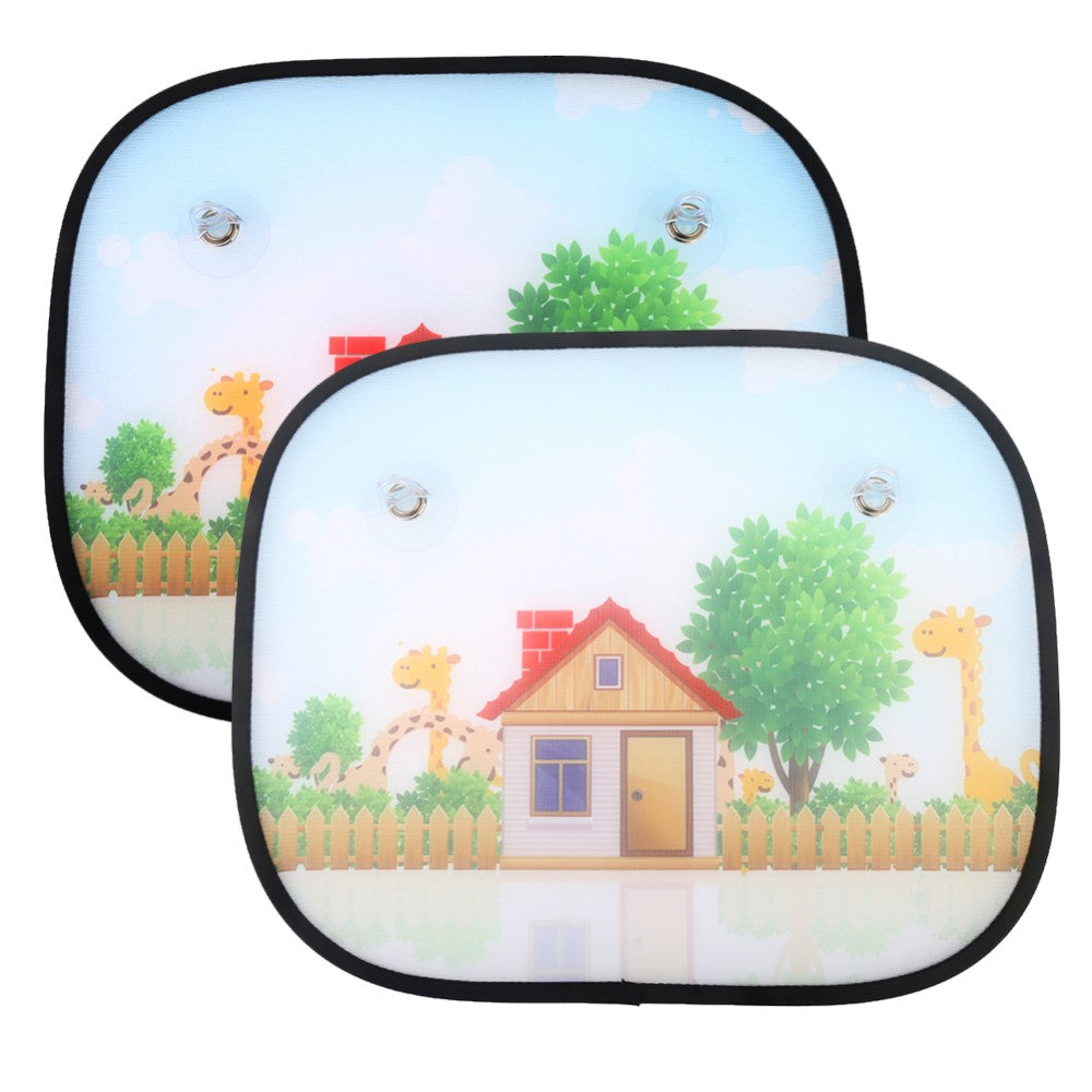 Car window sun shades for kids and pets