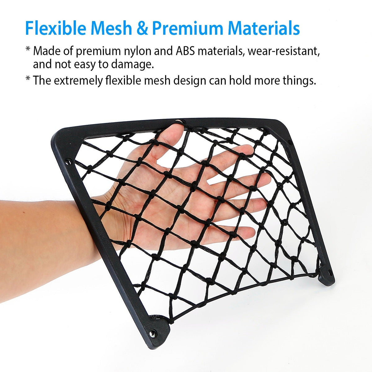 3-Piece Mesh Car Seat Side Storage Pockets | Car Accessories