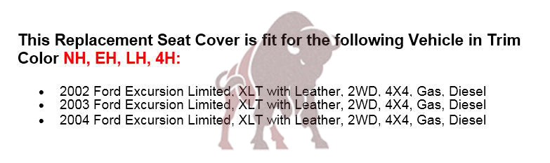 Ford Excursion Seat Cover | Car Accessories