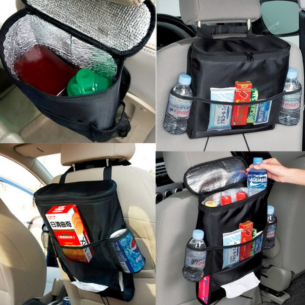 Universal Car Seat Back Organizer – Multi-Pocket Storage Bag | Car Accessories