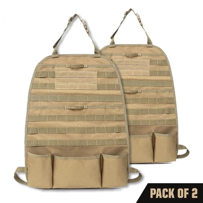 Multi-function Tactical Universal Car Back Seat Organizer Cover Bag | Car Accessories