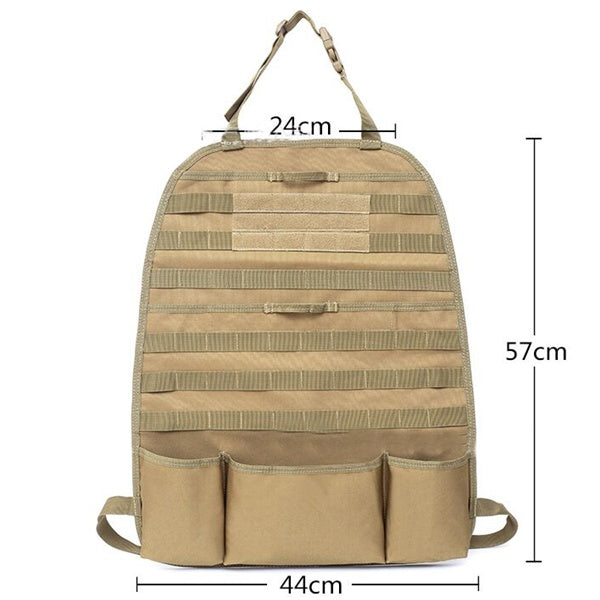Multi-function Tactical Universal Car Back Seat Organizer Cover Bag | Car Accessories