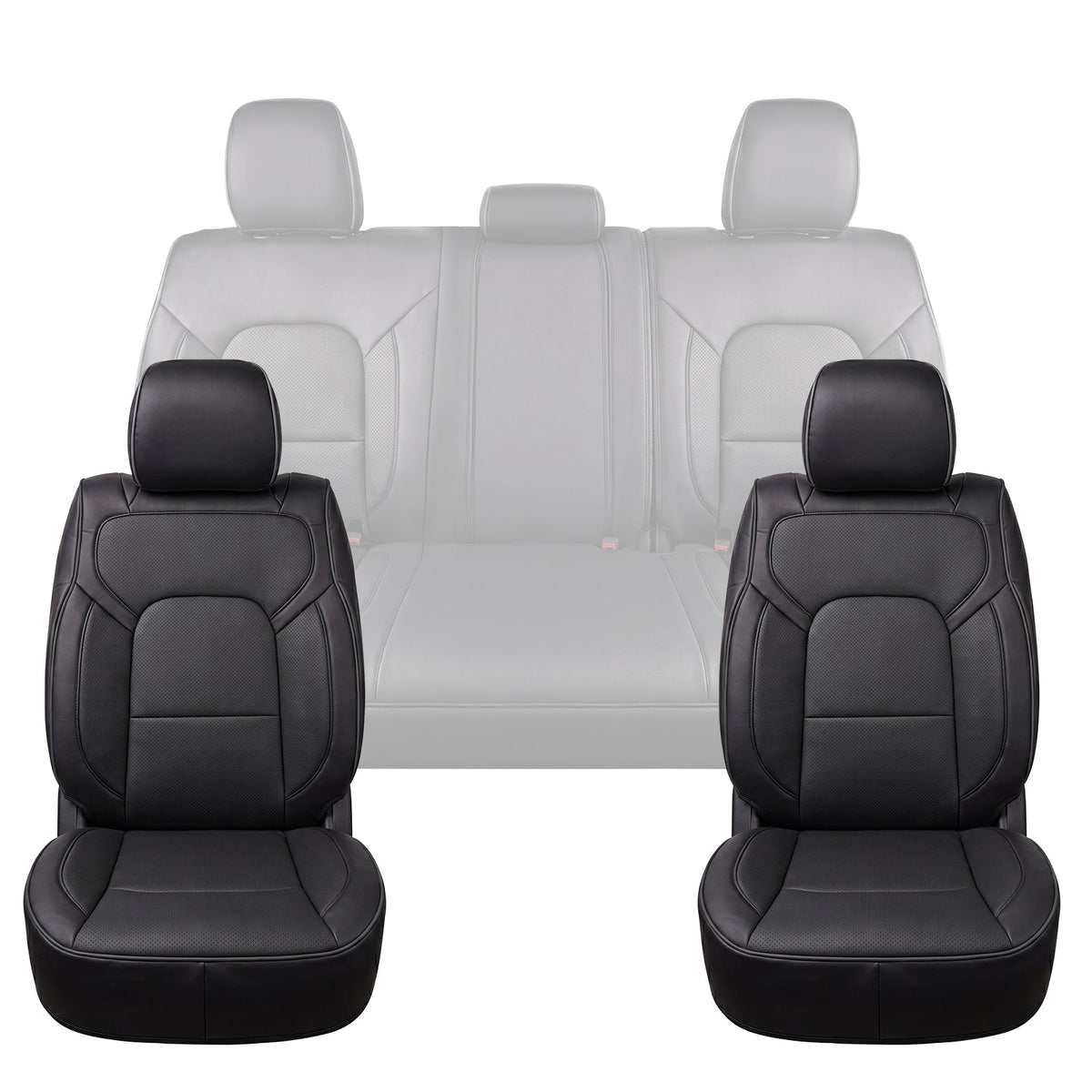 Dodge RAM Car Seat Covers | Nappa Waterproof Leather | Car Accessories
