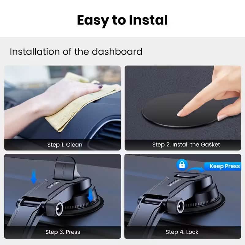 topk d38c adjustable car phone holder