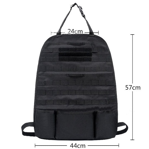 Multi-function Tactical Universal Car Back Seat Organizer Cover Bag | Car Accessories