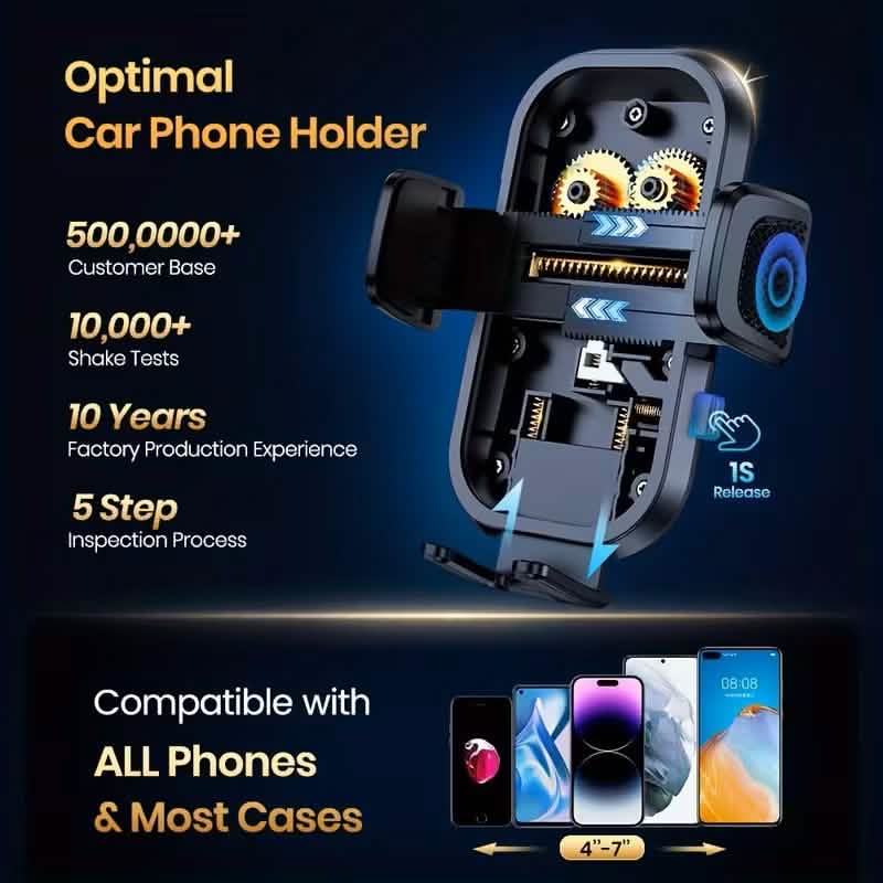 topk d38c adjustable car phone holder