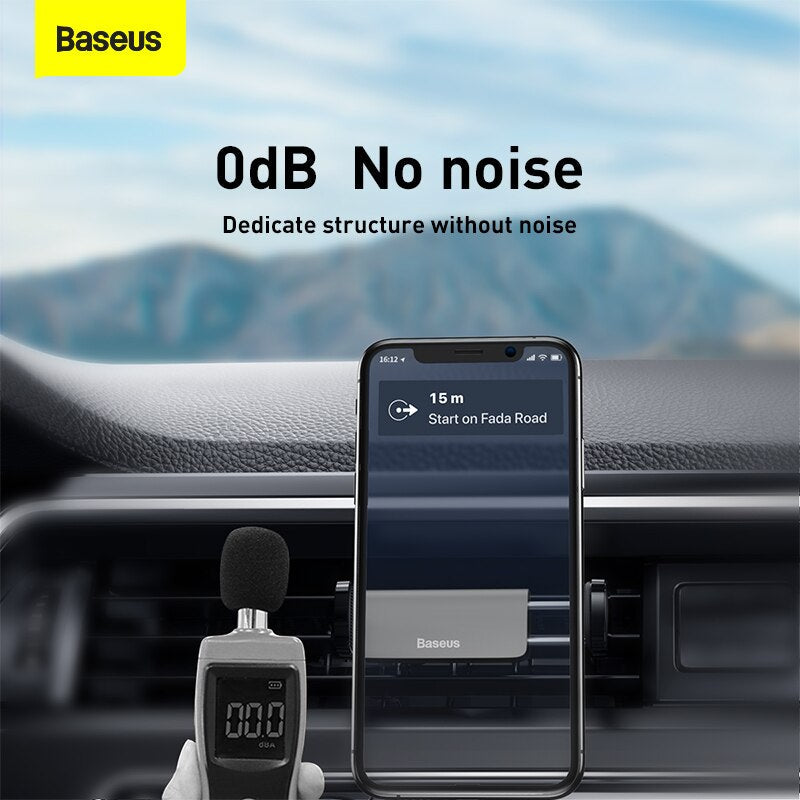 Baseus air vent car phone holder - view 4