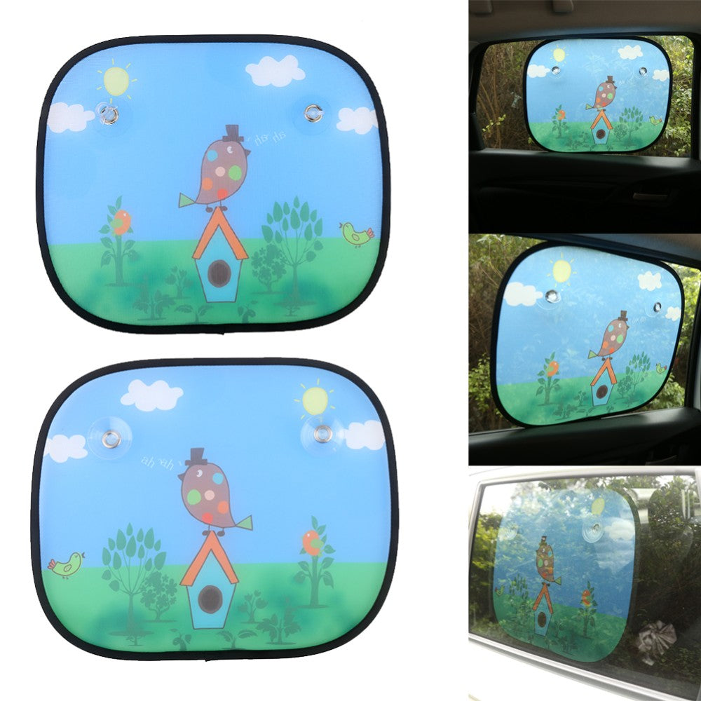 Car window sun shades for kids and pets