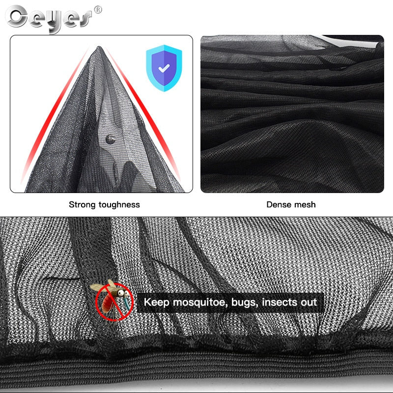 Ceyes 2 piece car side window sun shades