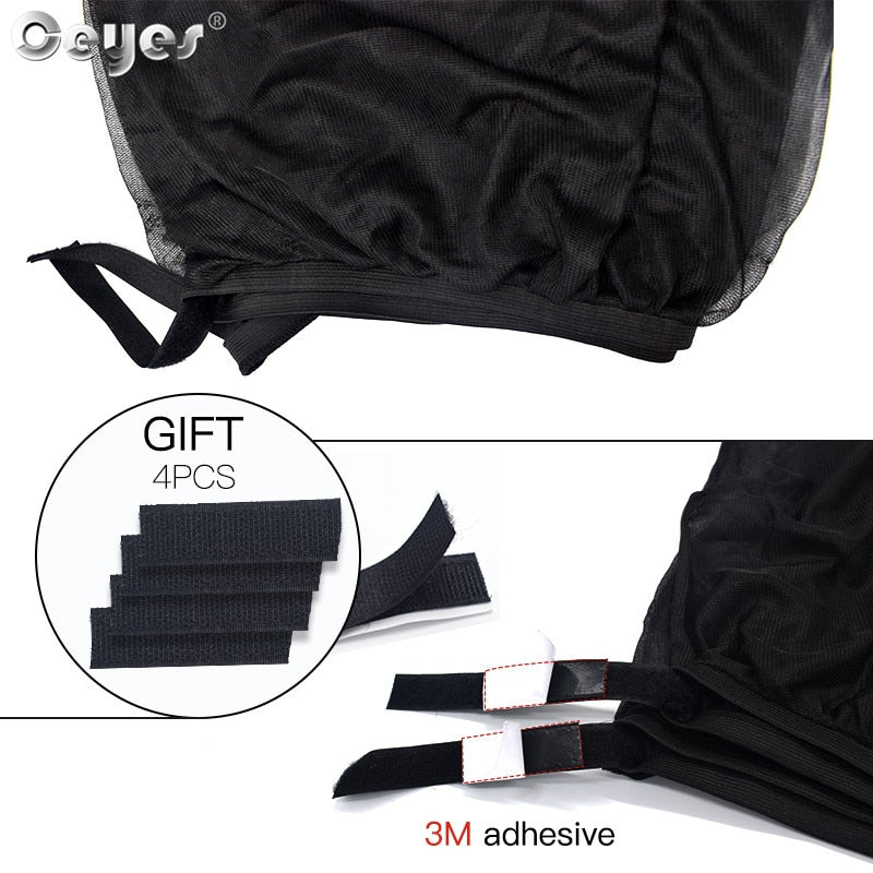 Ceyes 2 piece car side window sun shades