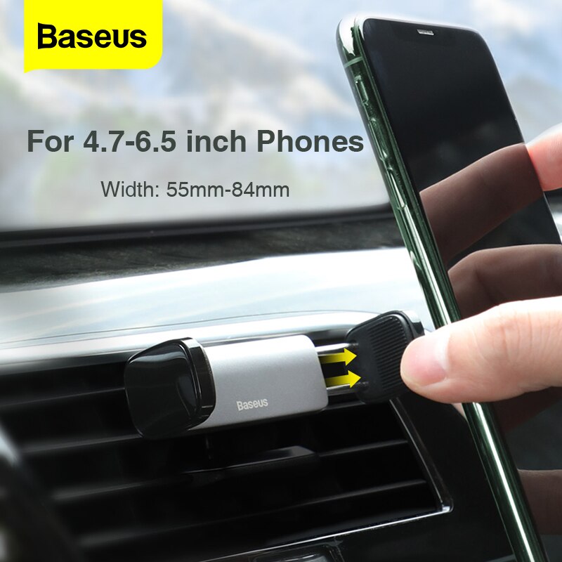 Baseus air vent car phone holder - view 5