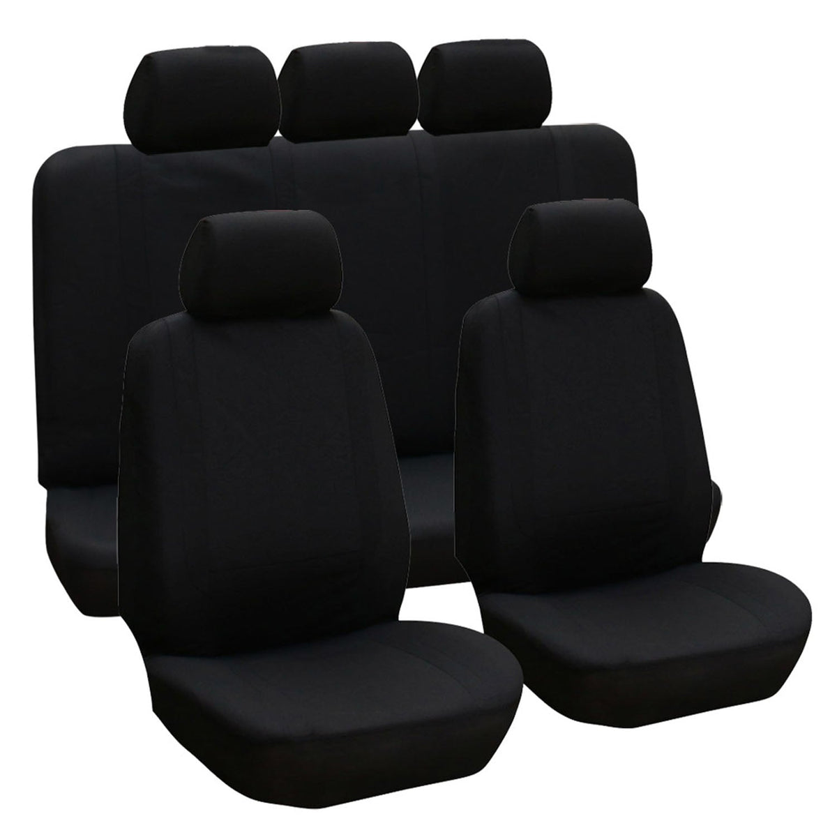 Universal Car Seat Covers | 9-Piece Full Set | Car Accessories
