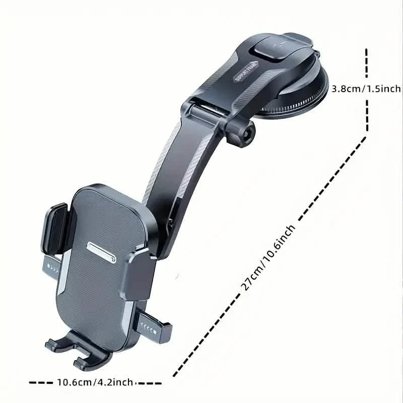 adjustable suction cup car phone holder