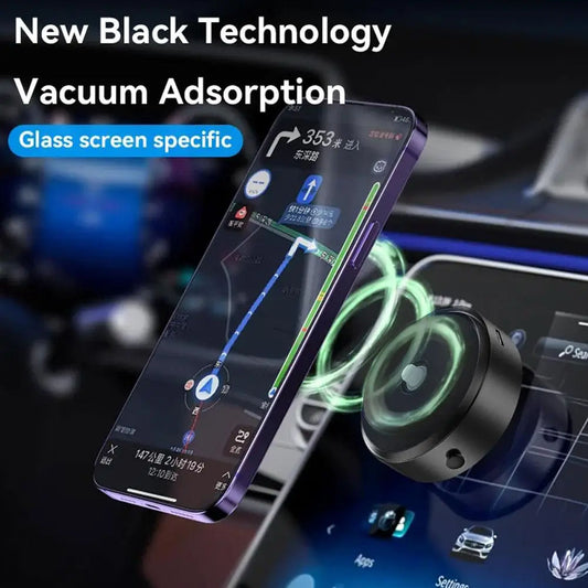 Magnetic Vacuum Suction Cup Car Phone Holder