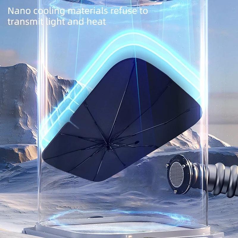 Car windshield sun shade protector