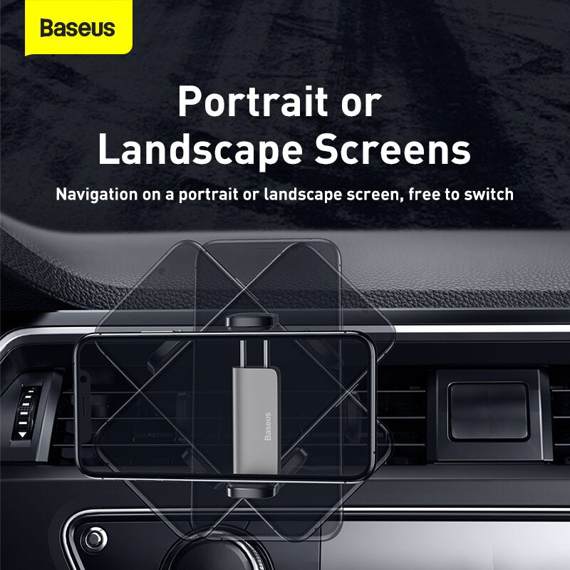 Baseus air vent car phone holder - view 3