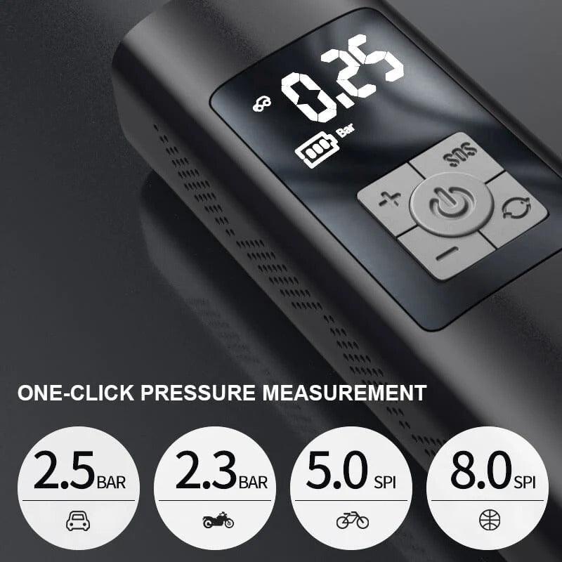 Portable rechargeable cordless tire inflator - view 6