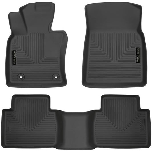 Front & 2nd Row Floor Liners | Car Accessories