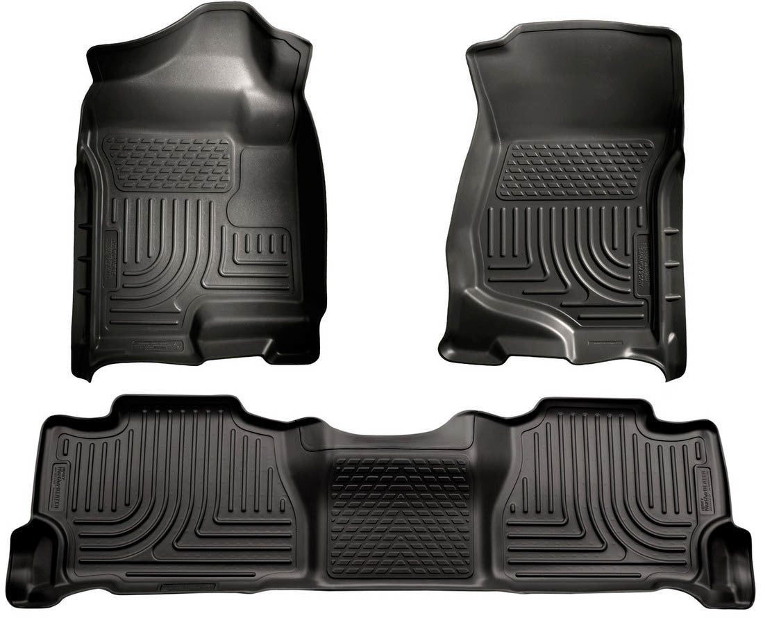 Front & 2nd Row Floor Liners | Car Accessories