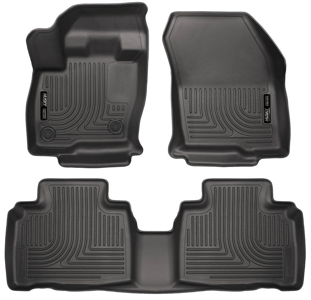 Front & 2nd Row Floor Liners | Car Accessories