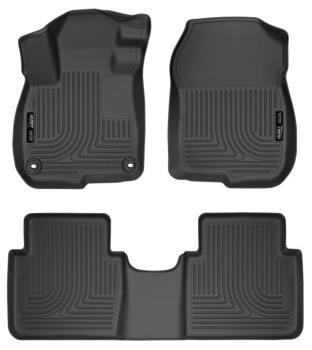 Front & 2nd Row Floor Liners | Car Accessories