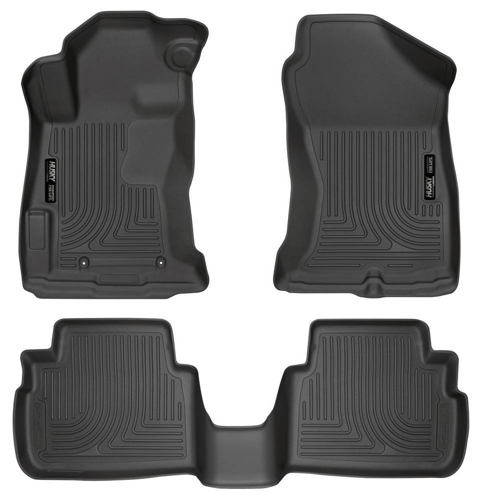 Front & 2nd Row Floor Liners | Car Accessories