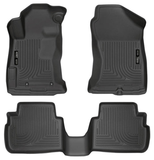 Front & 2nd Row Floor Liners | Car Accessories