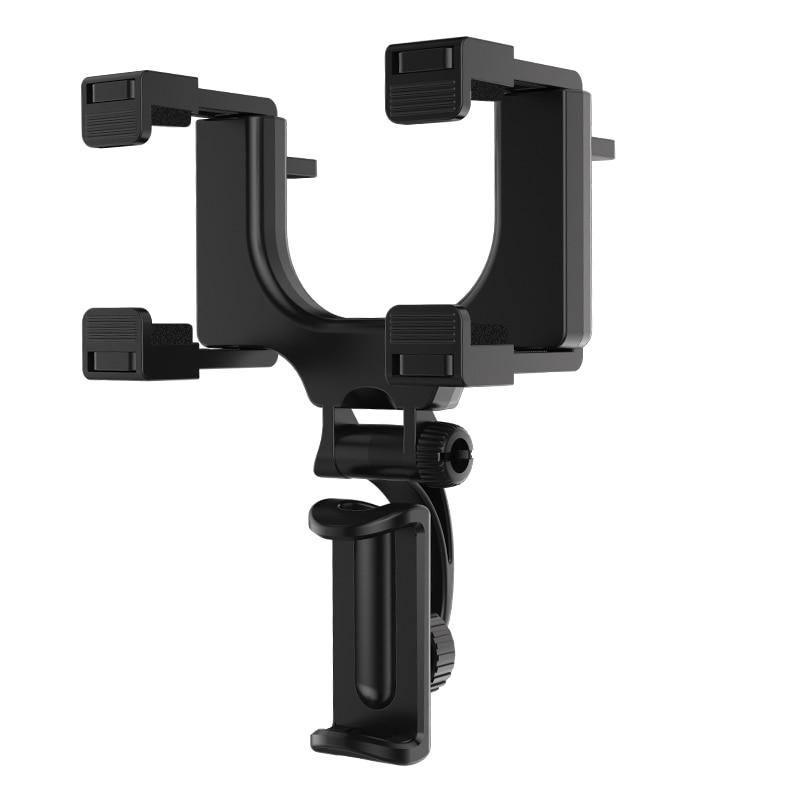 360° Rearview Mirror Phone Mount for Cars
