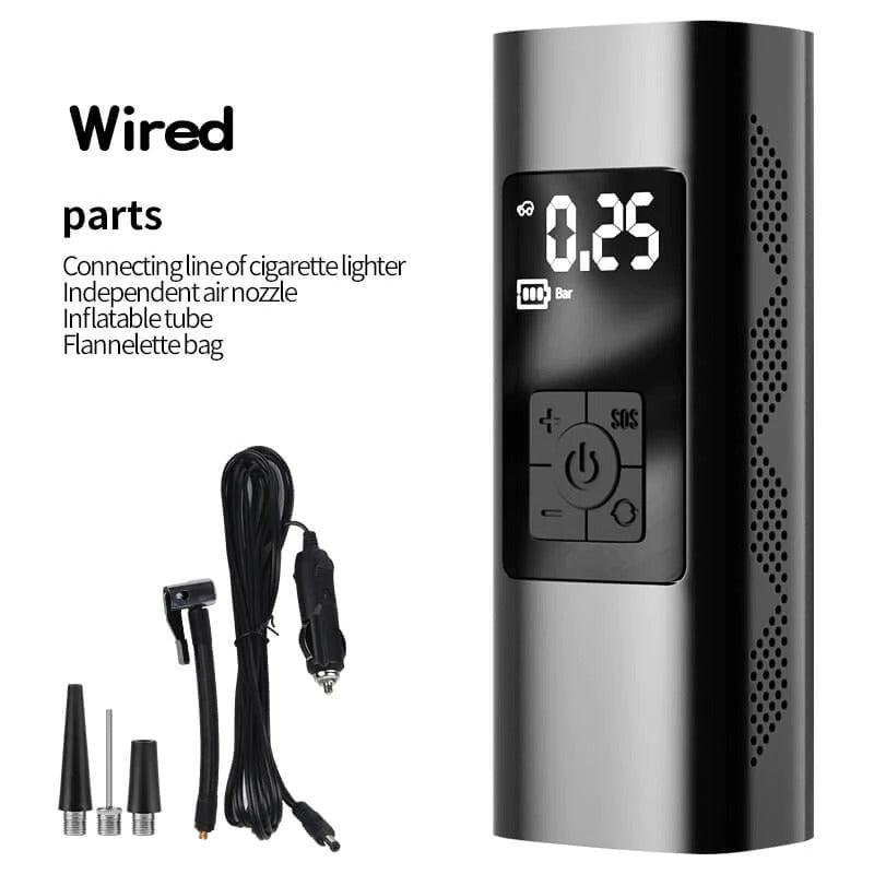 Portable rechargeable cordless tire inflator - view 2