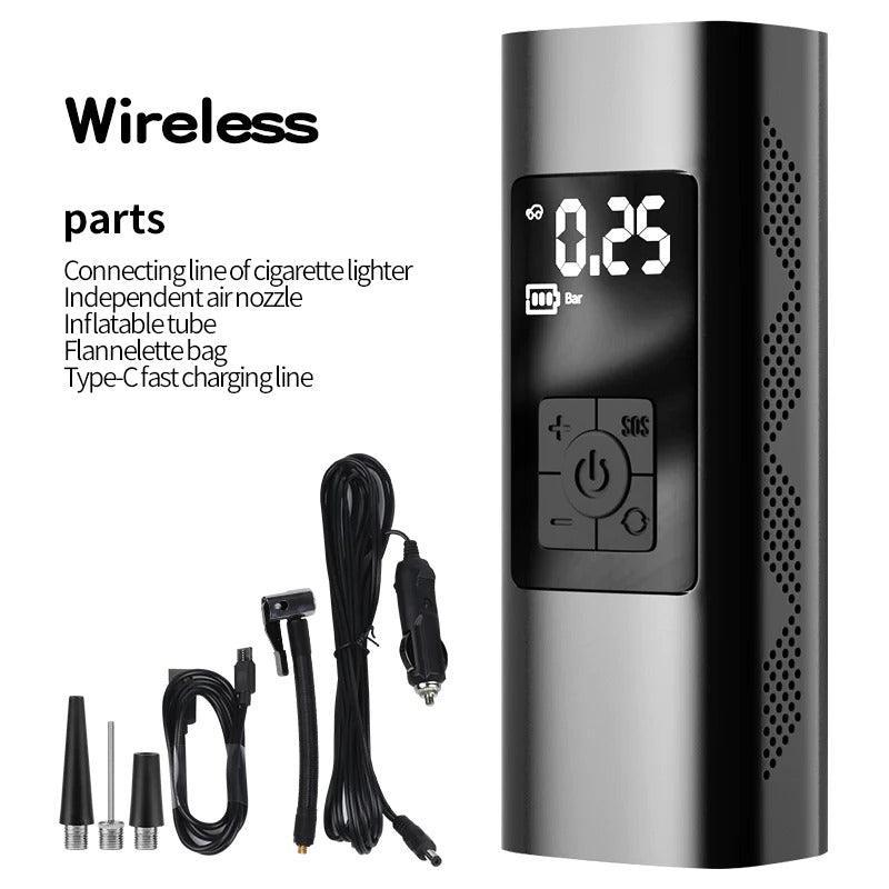 Portable rechargeable cordless tire inflator - view 3