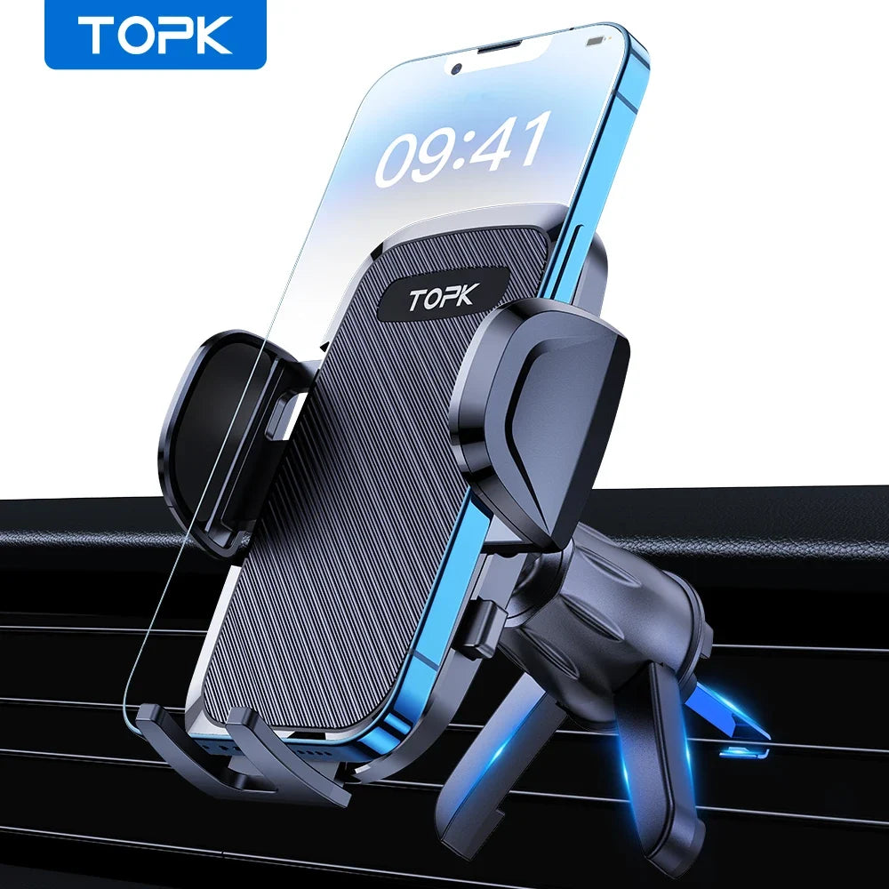 topk universal gravity car phone holder