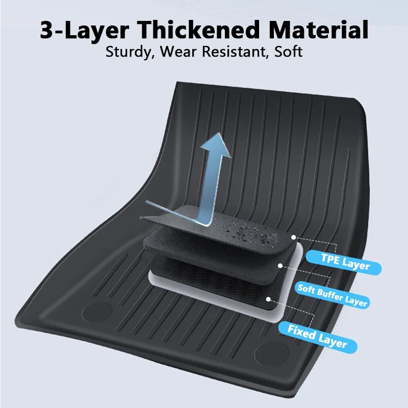 Tesla Model Y Floor Mats & Liners | Car Accessories