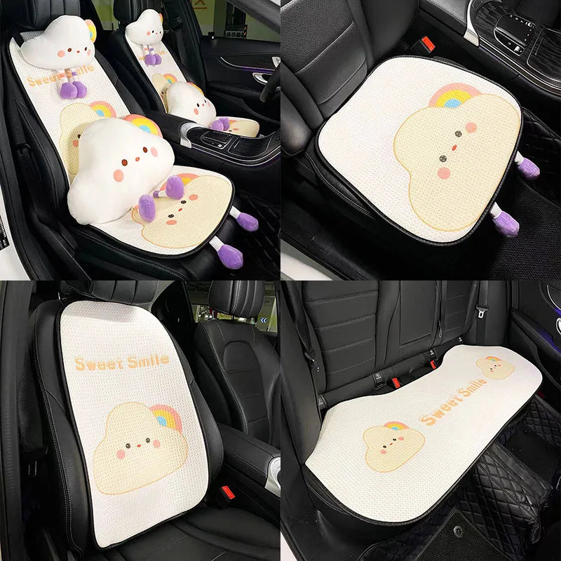 Rainbow Cloud Car Seat Covers & Cushions | Car Accessories