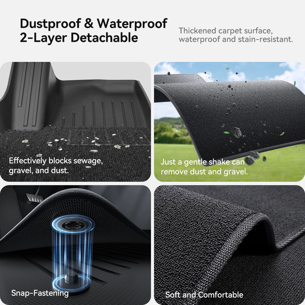Tesla Model Y Floor Mats & Liners | Car Accessories