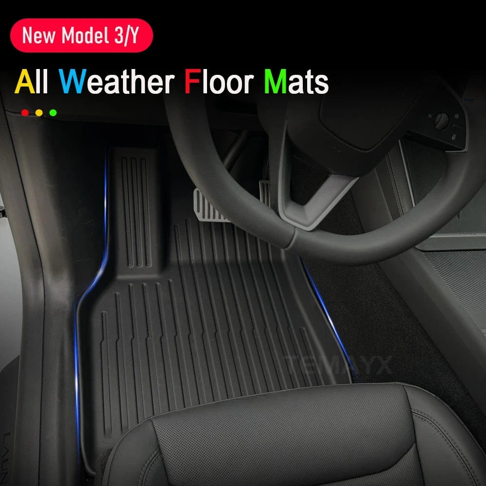 Tesla Model Y Floor Mats & Liners | Car Accessories