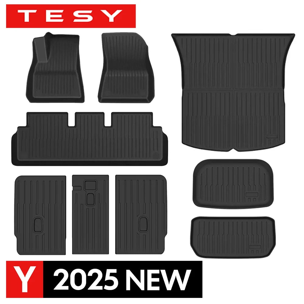 Tesla Model Y Floor Mats & Liners | Car Accessories
