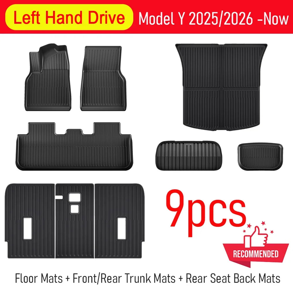 Tesla Model Y Floor Mats & Liners | Car Accessories