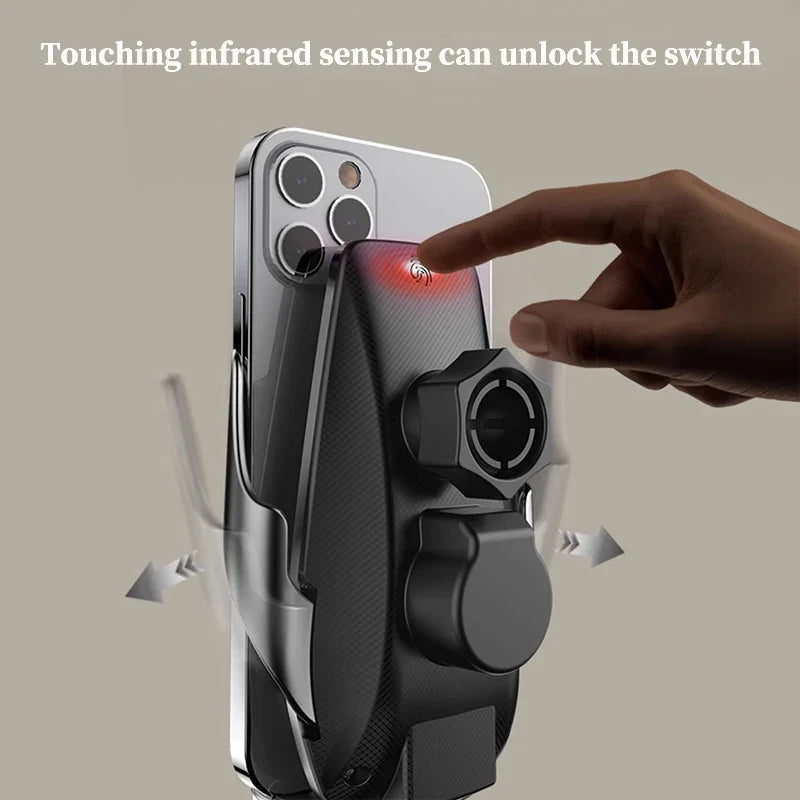 Screen-Mounted Car Phone Holder for Toyota bZ4X