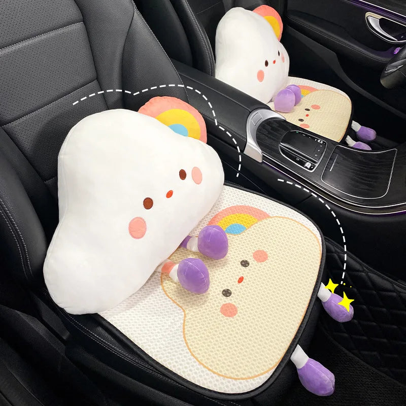 Rainbow Cloud Car Seat Covers & Cushions | Car Accessories