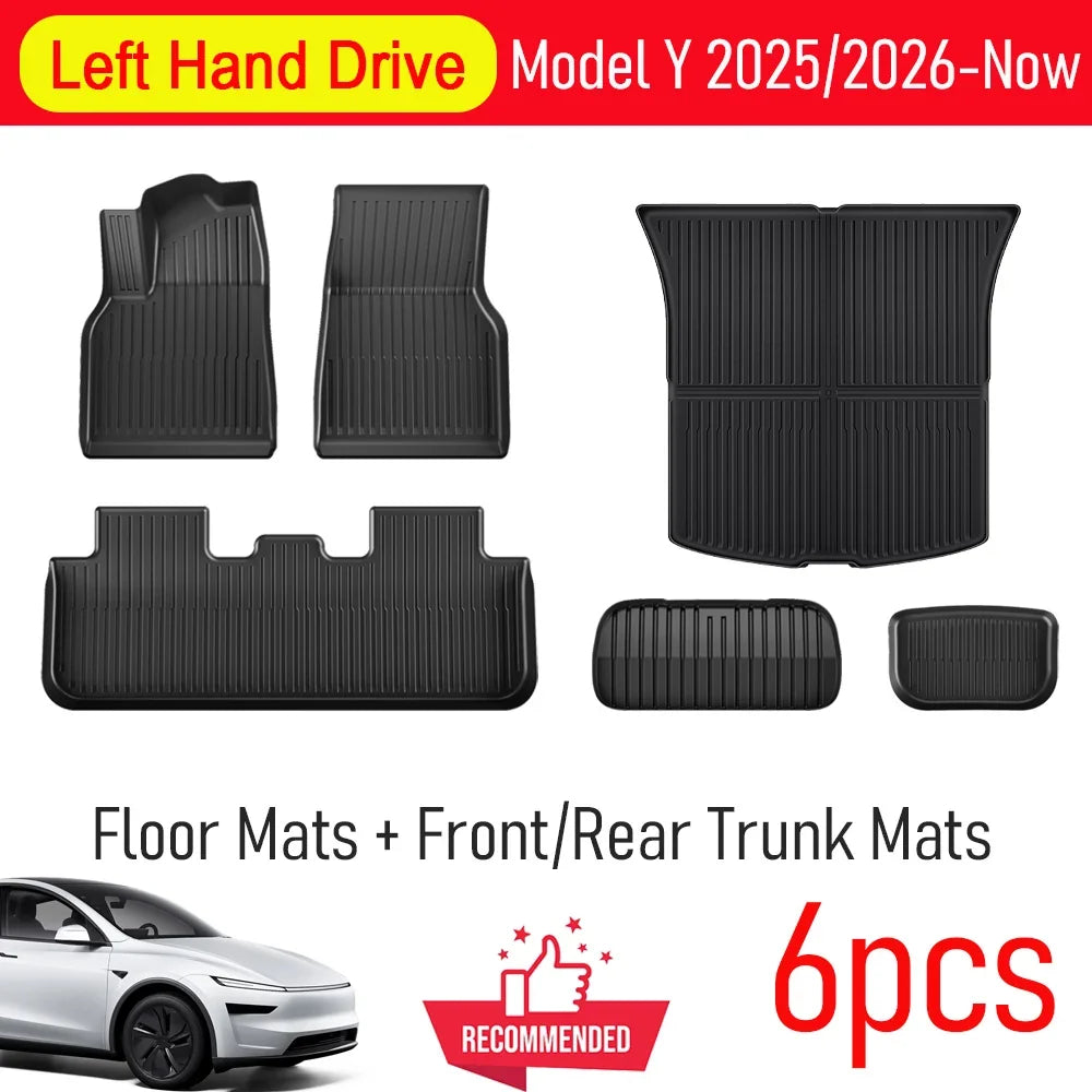Tesla Model Y Floor Mats & Liners | Car Accessories