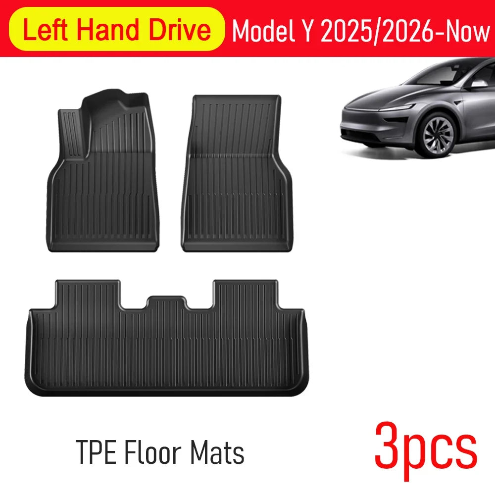 Tesla Model Y Floor Mats & Liners | Car Accessories