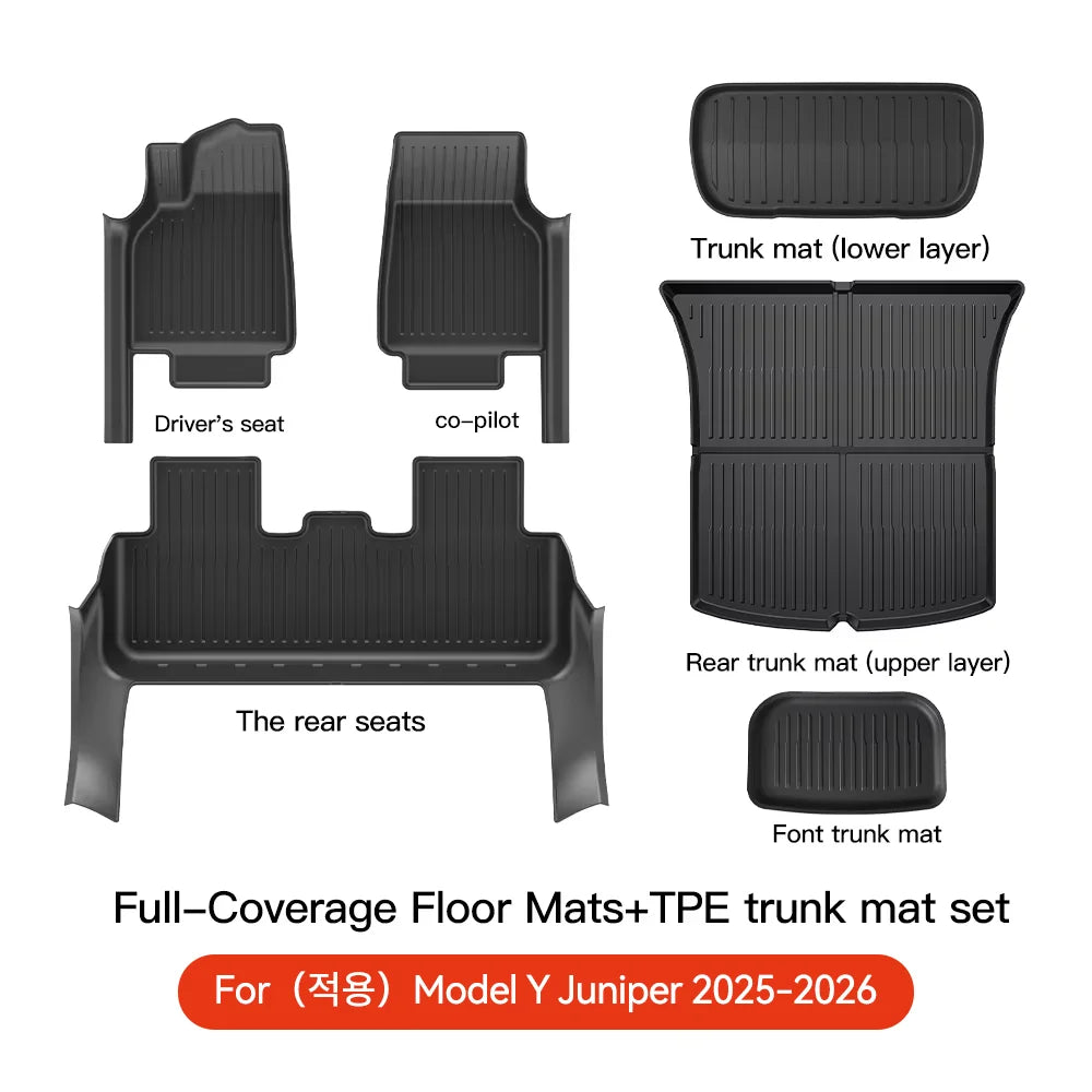 Tesla Model Y Floor Mats & Liners | Car Accessories