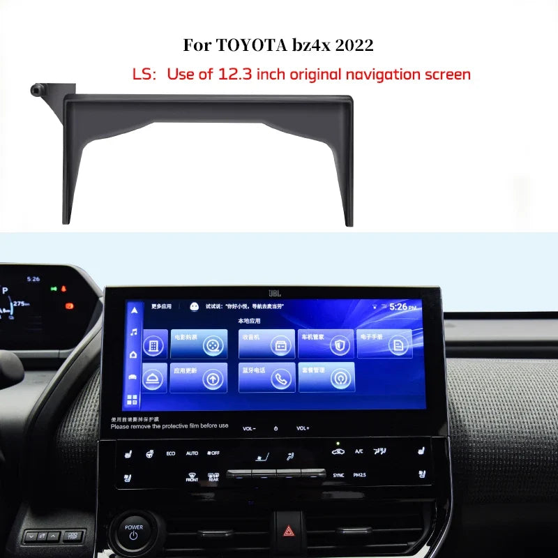 Screen-Mounted Car Phone Holder for Toyota bZ4X