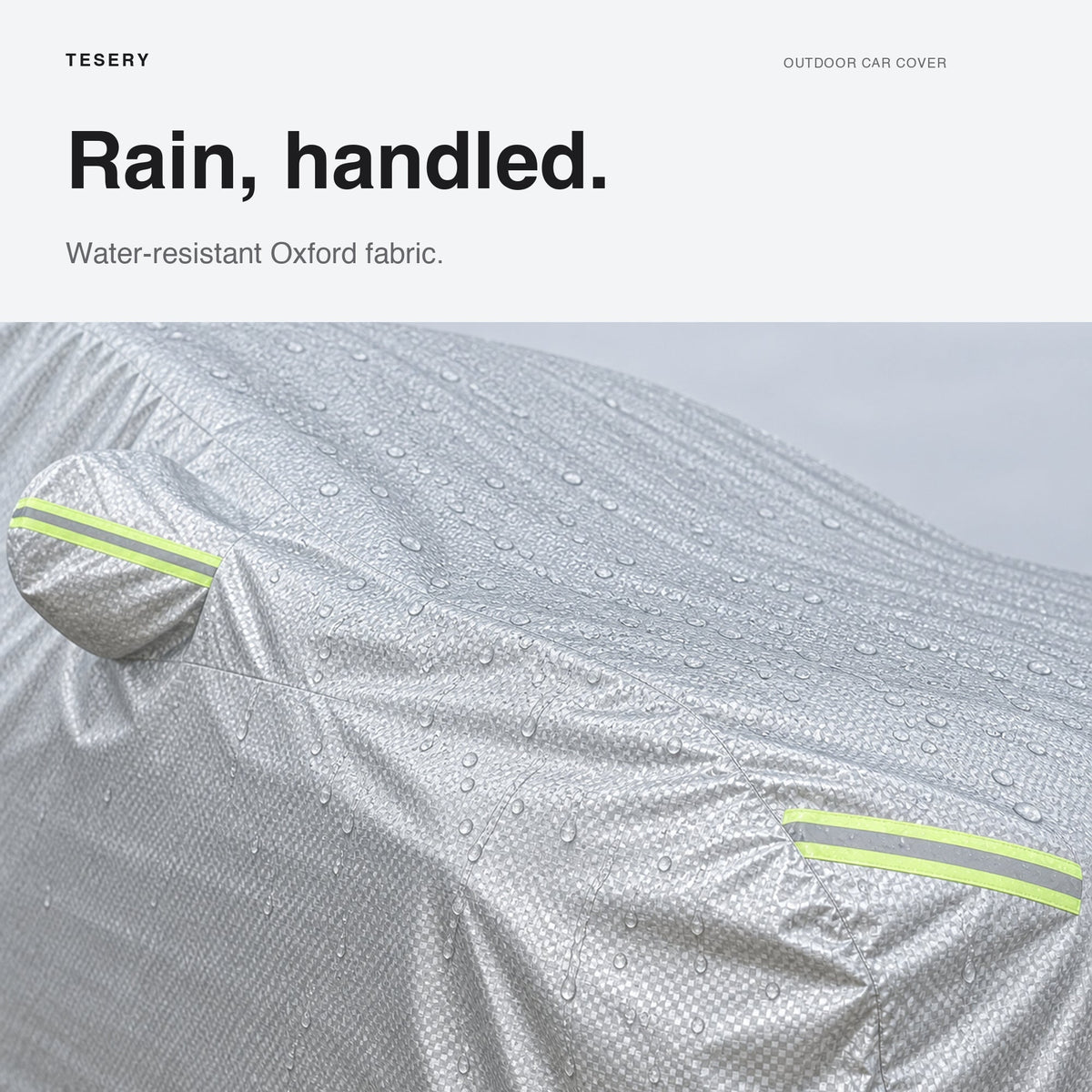 All-Weather Car Cover for Model 3/Y/S | Waterproof Oxford | Car Accessories