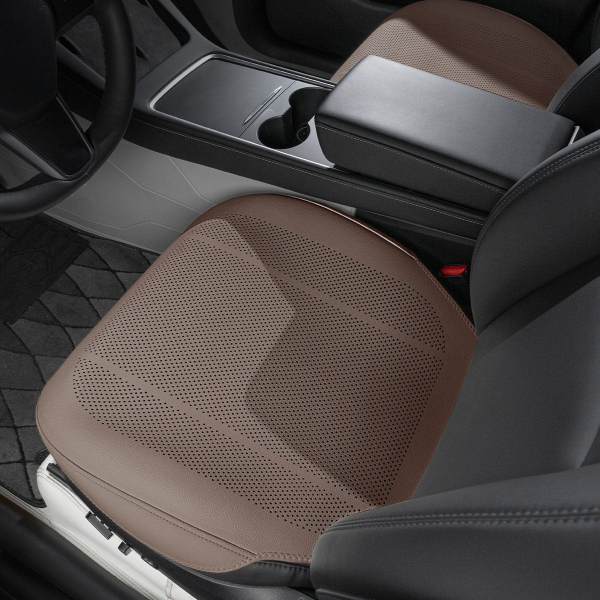 Nappa Leather Car Seat Covers | Tesla Model 3/Y/S/X | Car Accessories