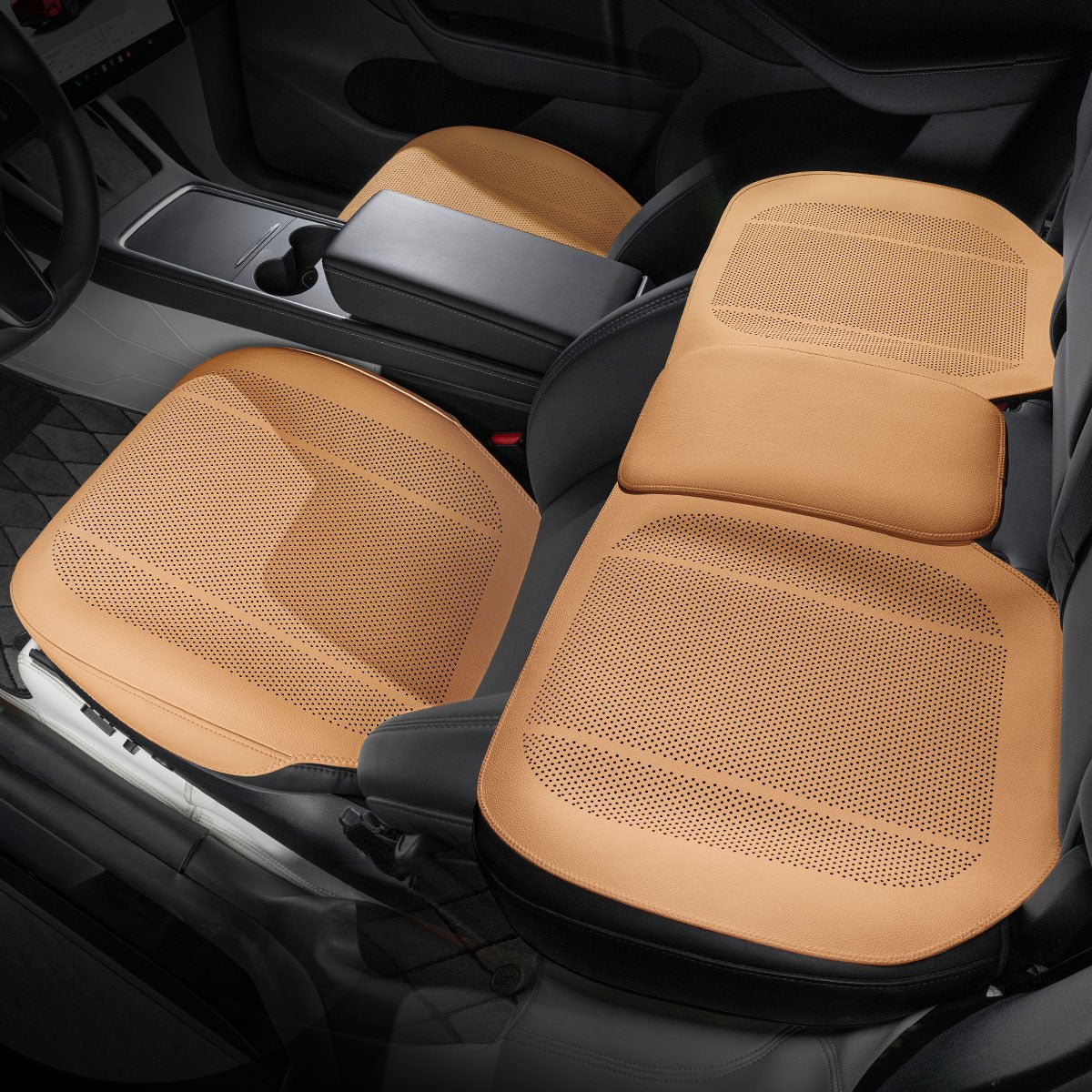 Nappa Leather Car Seat Covers | Tesla Model 3/Y/S/X | Car Accessories