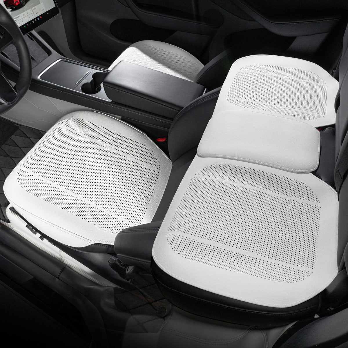 Nappa Leather Car Seat Covers | Tesla Model 3/Y/S/X | Car Accessories