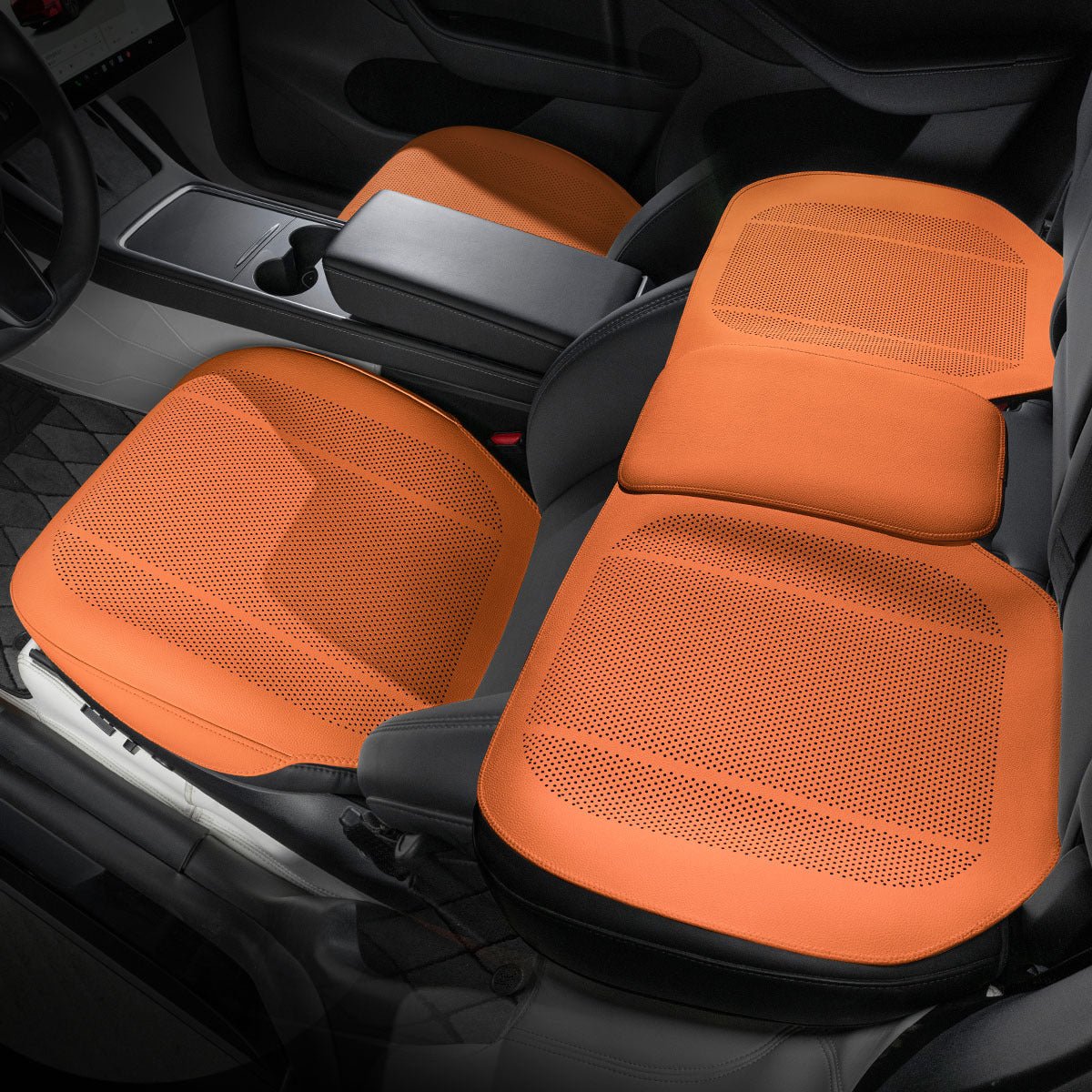 Nappa Leather Car Seat Covers | Tesla Model 3/Y/S/X | Car Accessories