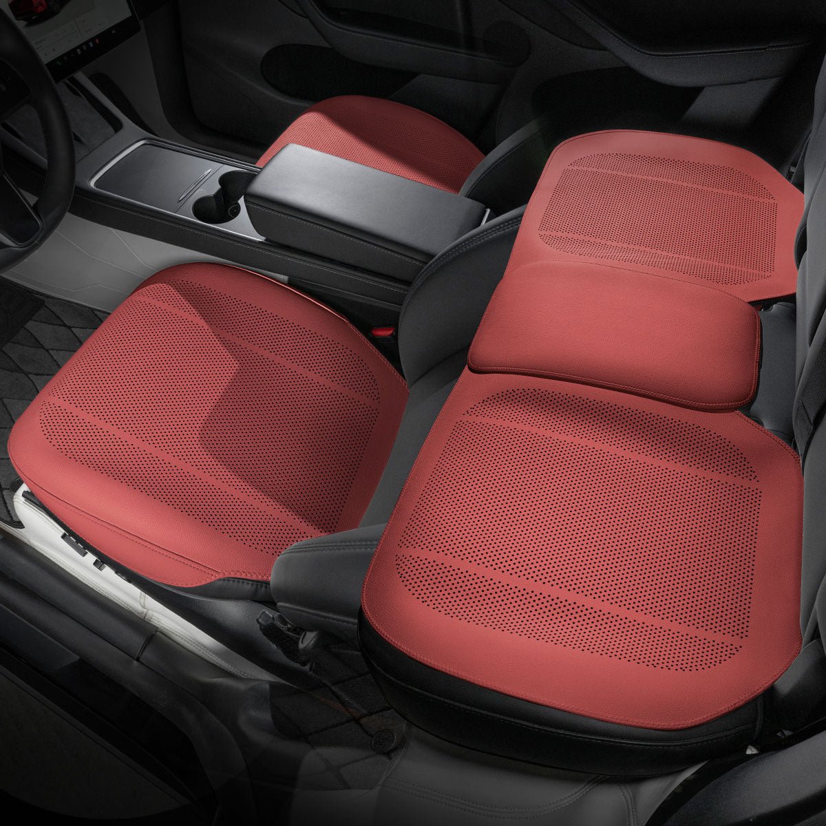 Nappa Leather Car Seat Covers | Tesla Model 3/Y/S/X | Car Accessories